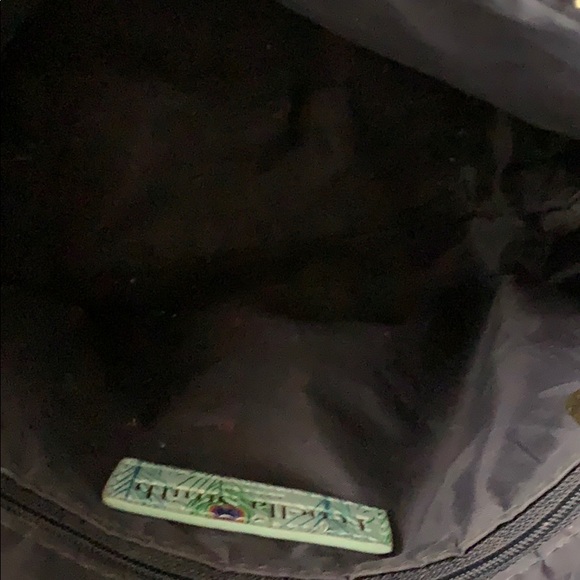 Peacock Print Make-Up Bag - Picture 6 of 6